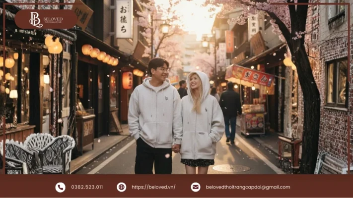Áo khoác cặp với người yêu đẹp, cao cấp tại Beloved