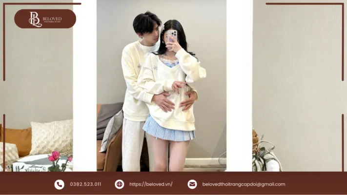 Áo đôi dài tay – Hành trình từ xu hướng thời trang đến biểu tượng của sự gắn kết bền chặt