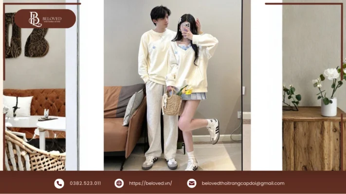 Áo đôi dài tay – Hành trình từ xu hướng thời trang đến biểu tượng của sự gắn kết bền chặt