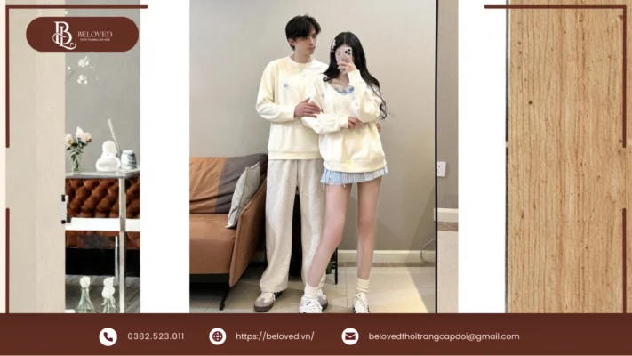 Áo đôi dài tay – Hành trình từ xu hướng thời trang đến biểu tượng của sự gắn kết bền chặt