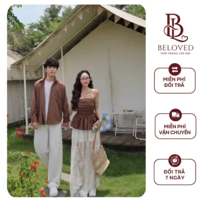 15+ Set Đồ Đôi Đi Biển Đẹp Cho Couple Dễ Phối Đồ