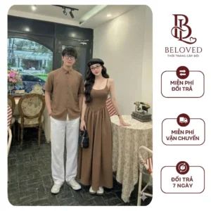 Set Đồ Đôi Beloved Đi Biển Thanh Lịch