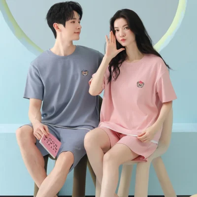 Đồ Ngủ Đôi Ngắn Tay – Xu Hướng Thời Trang Cặp Đôi Được Yêu Thích Nhất Hiện Nay