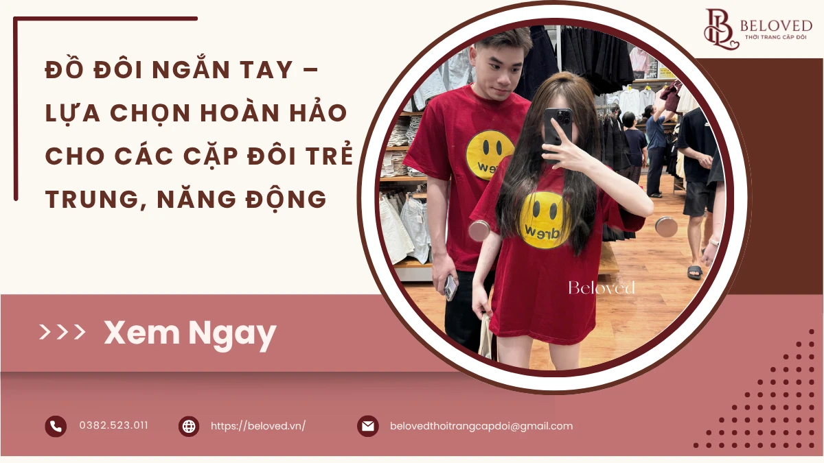 Áo đôi ngắn tay