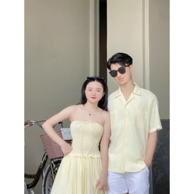 15+ Đồ Đôi Đi Biển Đẹp Tinh Tế Cho Couple Thời Trang