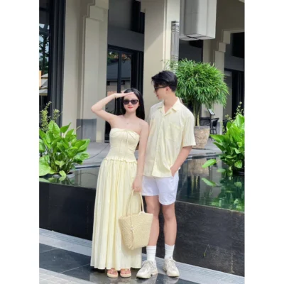 15+ Đồ Đôi Đi Biển Đẹp Tinh Tế Cho Couple Thời Trang